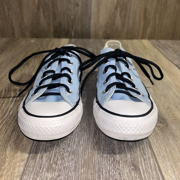 Converse Unisex CT All Star OX 149524F Blue Black Sneaker Shoes Size M 4 / W 6 - Picture 3 of 11